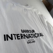 Barbour Internations Centre Spellout Relaxed T Shirt M - Threads Uncovered
