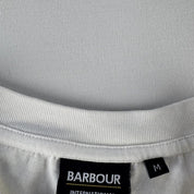 Barbour Internations Centre Spellout Relaxed T Shirt M - Threads Uncovered