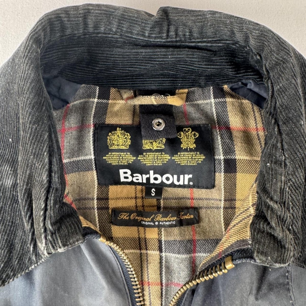 Barbour Jacket in Black Size S - Threads Uncovered