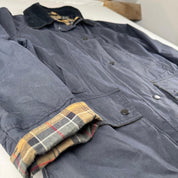 Barbour Jacket in Navy Size 14 - Threads Uncovered