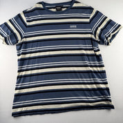 Barbour Striped Oversized T-Shirt XL - Threads Uncovered