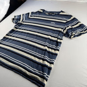 Barbour Striped Oversized T-Shirt XL - Threads Uncovered