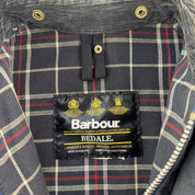 Barbour Vintage Bedale Waxed Jacket S - Threads Uncovered