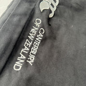 Black and Grey Canterbury Uncuffed Joggers - Threads Uncovered