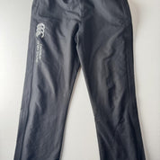Black and Grey Canterbury Uncuffed Joggers - Threads Uncovered