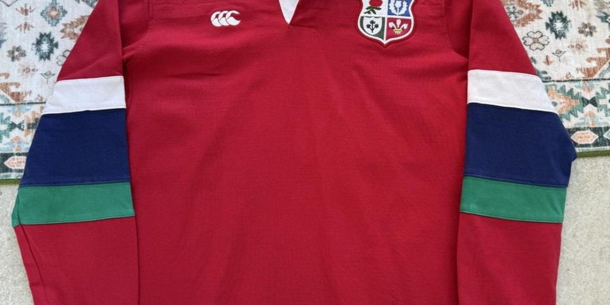British and Irish Lions Canterbury Rugby Polo L - Threads Uncovered