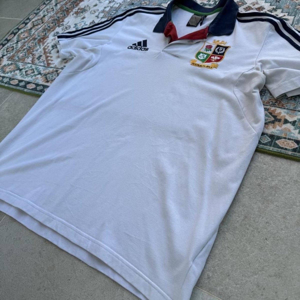 British and Irish Lions Rugby Polo XL - Threads Uncovered