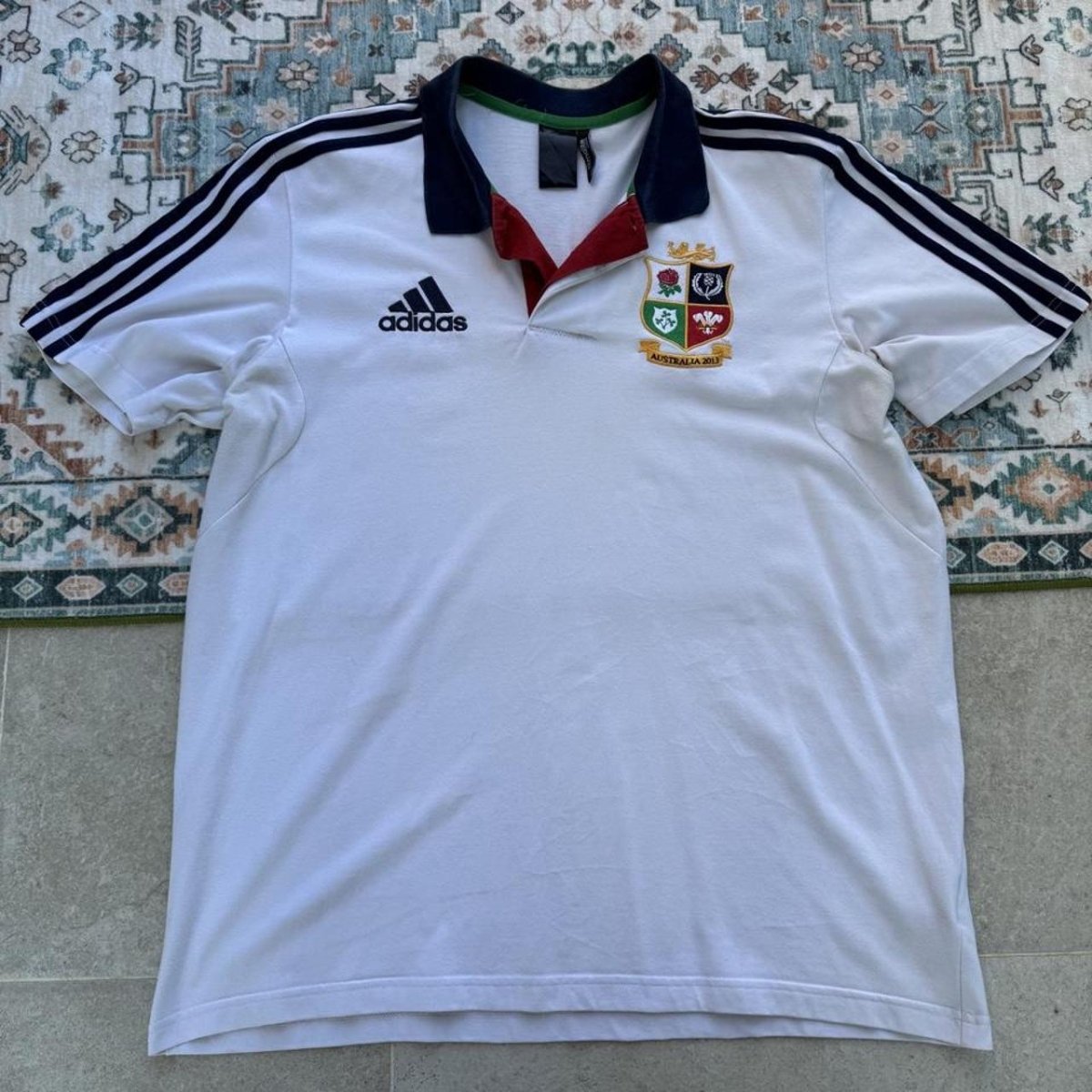 British and Irish Lions Rugby Polo XL - Threads Uncovered