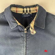 Burberry Jacket in Navy Size 12 - Threads Uncovered