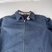 Burberry Jacket in Navy Size 12 - Threads Uncovered