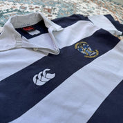 Canterbury Late 1990s Harper Adams Uni Rugby Polo S - Threads Uncovered