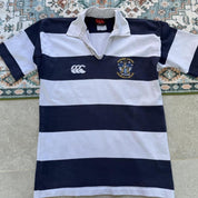 Canterbury Late 1990s Harper Adams Uni Rugby Polo S - Threads Uncovered