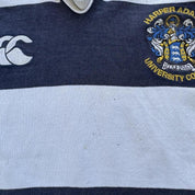 Canterbury Late 1990s Harper Adams Uni Rugby Polo S - Threads Uncovered
