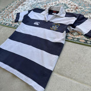 Canterbury Late 1990s Harper Adams Uni Rugby Polo S - Threads Uncovered