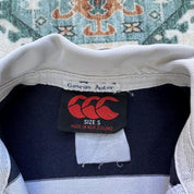 Canterbury Late 1990s Harper Adams Uni Rugby Polo S - Threads Uncovered