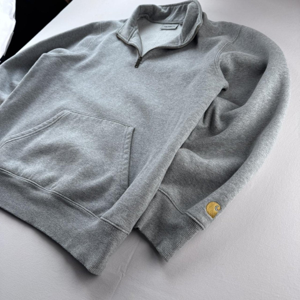 Carhartt Chase Quarter Zip Sweatshirt M - Threads Uncovered