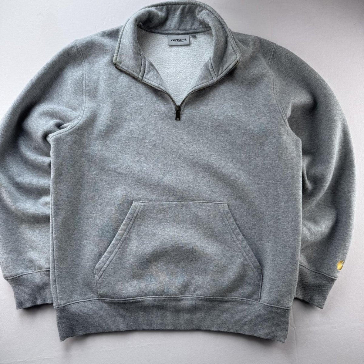 Carhartt Chase Quarter Zip Sweatshirt M - Threads Uncovered