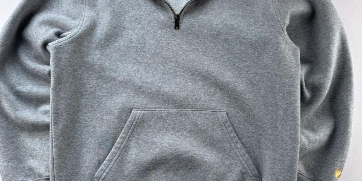 Carhartt Chase Quarter Zip Sweatshirt M - Threads Uncovered