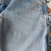 Carhartt Denim Carpenter Baggy Shorts 32W - Threads Uncovered