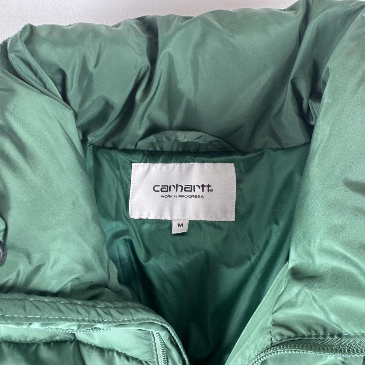 Carhartt Puffer Jacket in Green Size L - Threads Uncovered