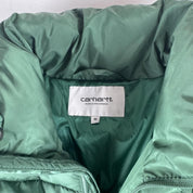 Carhartt Puffer Jacket in Green Size L - Threads Uncovered