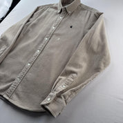 Carhartt WIP Beige Madison Corduroy Button Down Shirt S - Threads Uncovered