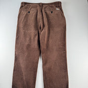 Carhartt WIP Brown Corduory Menson Pant 32W - Threads Uncovered