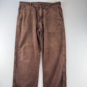 Carhartt WIP Brown Corduory Menson Pant 32W - Threads Uncovered
