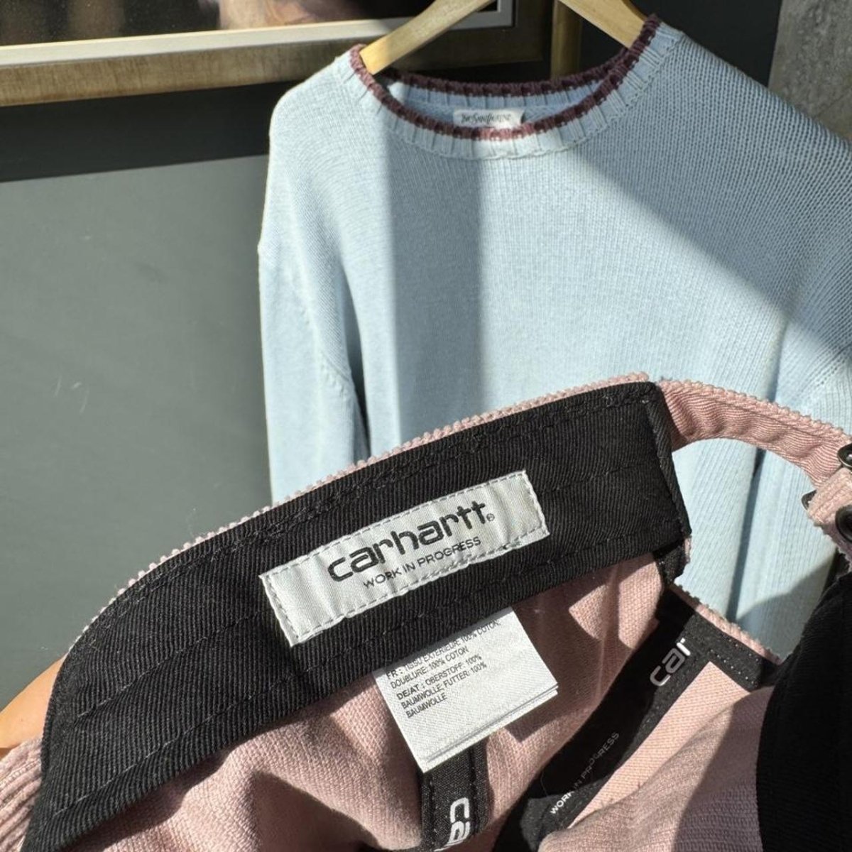 Carhartt WIP Corduroy Pink Harlem Embroidered Cap - Threads Uncovered
