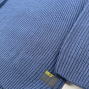 Carhartt Wip Crewneck Knit Sweater in Navy Size XXL - Threads Uncovered
