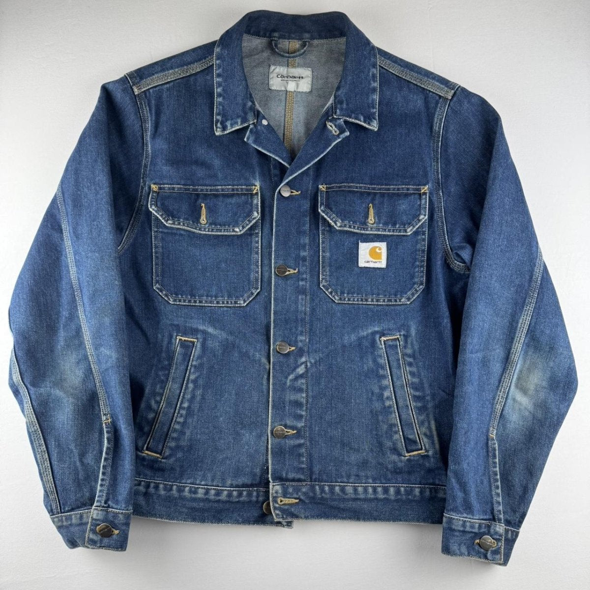 Carhartt WIP Denim Stretson Jacket Medium - Threads Uncovered