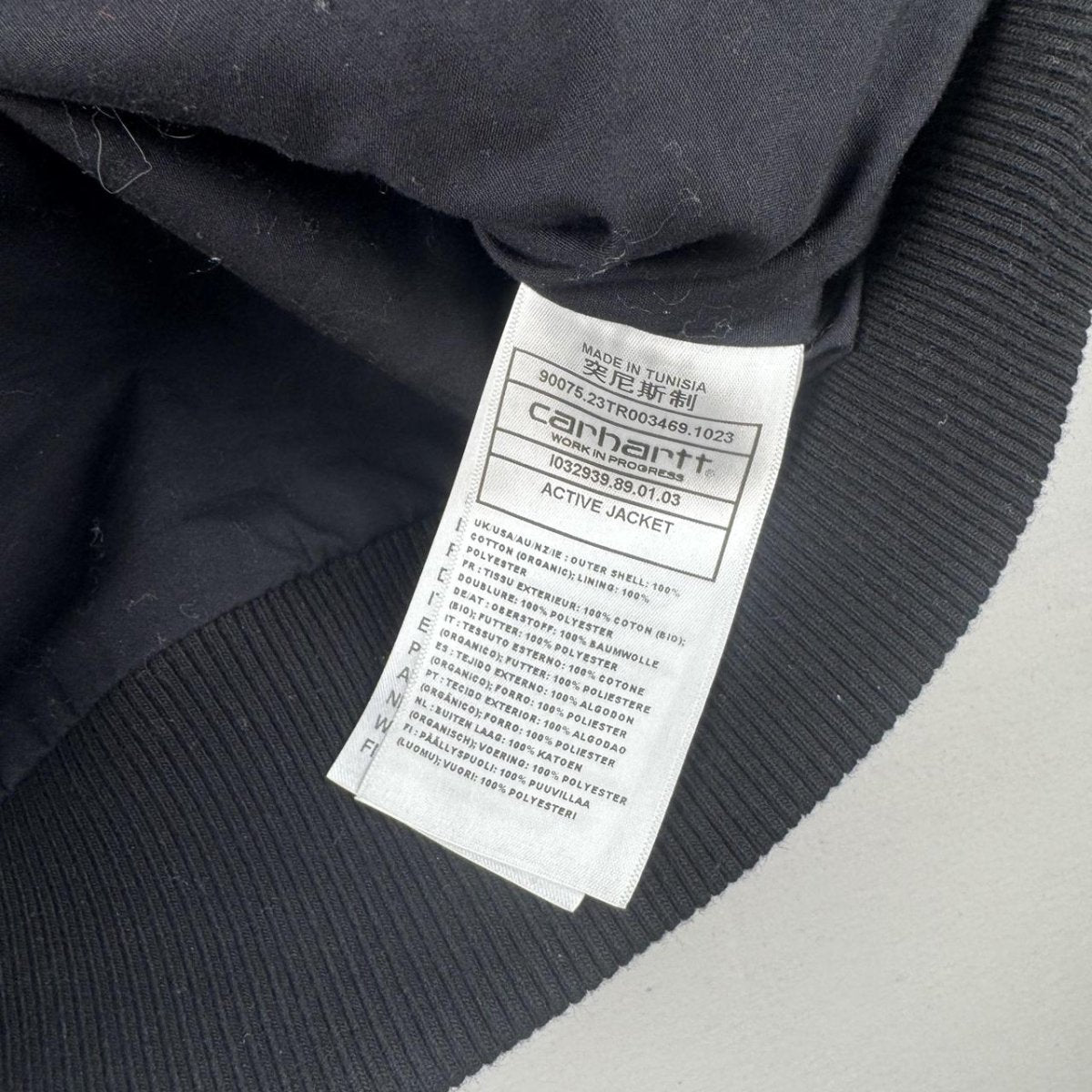 Carhartt WIP Jacket in Black Size M - Threads Uncovered
