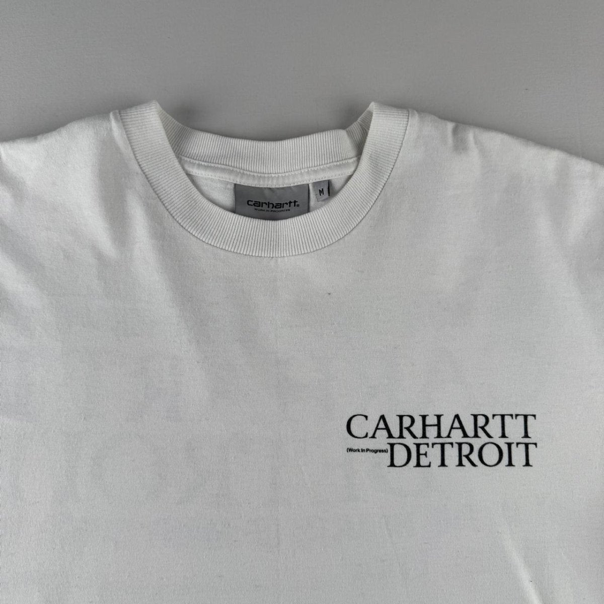 Carhartt WIP Spellout Detroit Oversized T-Shirt M - Threads Uncovered