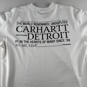 Carhartt WIP Spellout Detroit Oversized T-Shirt M - Threads Uncovered