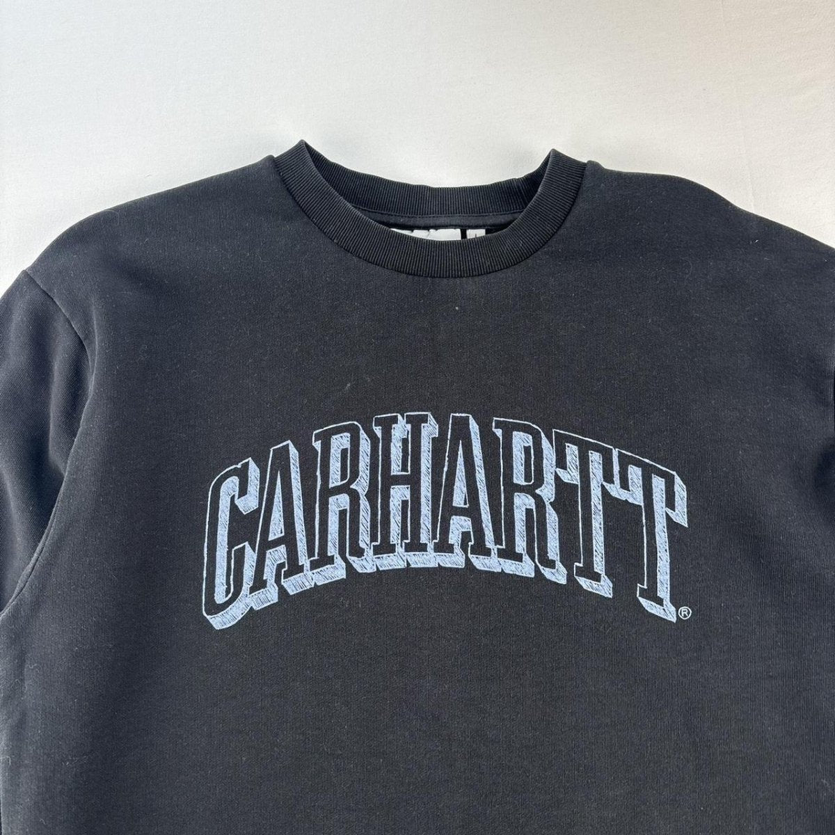 Carhartt WIP Spellout Heavyweight Sweatshirt L - Threads Uncovered