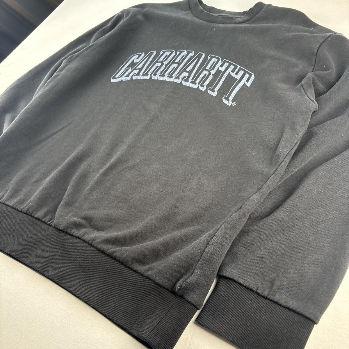 Carhartt WIP Spellout Heavyweight Sweatshirt L - Threads Uncovered