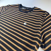 Carhartt WIP Striped Pocket Logo T Shirt M - Threads Uncovered