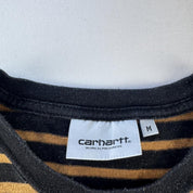 Carhartt WIP Striped Pocket Logo T Shirt M - Threads Uncovered