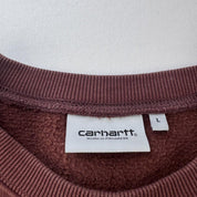 Carhartt WIP Thick American Scrip Sweatshirt L - Threads Uncovered