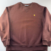 Carhartt WIP Thick American Scrip Sweatshirt L - Threads Uncovered