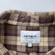 Carhartt WIP Thick Plaid Button Down Shirt XL - Threads Uncovered