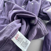 Carhartt WIP Thick Purple Madison Corduroy Button Down Shirt M - Threads Uncovered