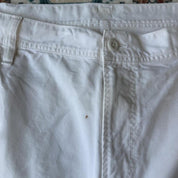 Carhartt WIP White Chalk Pant Shorts 38W - Threads Uncovered