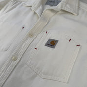 Carhartt WIP White Tony Button Down Shirt S - Threads Uncovered