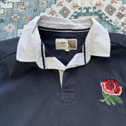 Cotton Traders England Rugby Polo Shirt XL - Threads Uncovered
