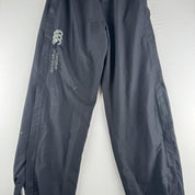 Cuffed Canterbury Black Grey Joggers L - Threads Uncovered