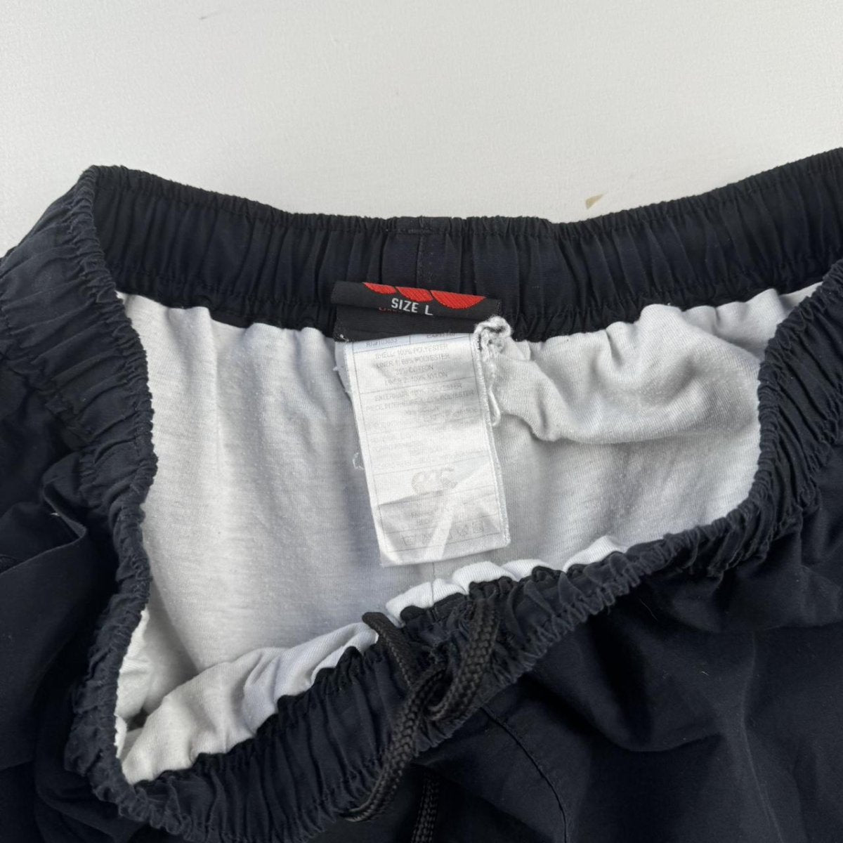 Cuffed Canterbury Joggers Black L - Threads Uncovered