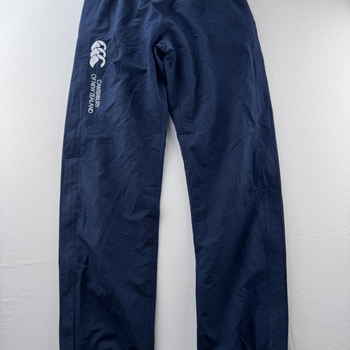 Cuffed Canterbury Joggers Navy Small - Threads Uncovered