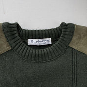 Early 1990s Burberrys Made In England Woolen Jumper S - Threads Uncovered