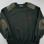 Early 1990s Burberrys Made In England Woolen Jumper S - Threads Uncovered